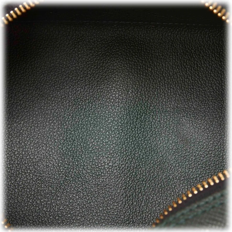Louis Vuitton Vintage - Taiga Trousse Toilette PM Pouch - Dark Green - Leather and Taiga Leather Pouch - Luxury High Quality - Avvenice
