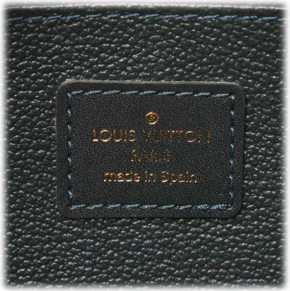 Louis Vuitton Vintage - Taiga Trousse Toilette PM Pouch - Dark Green - Leather and Taiga Leather Pouch - Luxury High Quality - Avvenice
