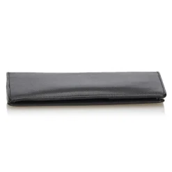 Louis Vuitton Vintage - Taiga Portefeuille Brazza Bi-Fold Long Wallet - Black - Taiga Leather Wallet - Luxury High Quality - Avvenice
