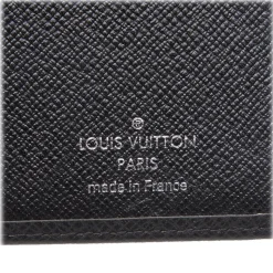 Louis Vuitton Vintage - Taiga Portefeuille Brazza Bi-Fold Long Wallet - Black - Taiga Leather Wallet - Luxury High Quality - Avvenice