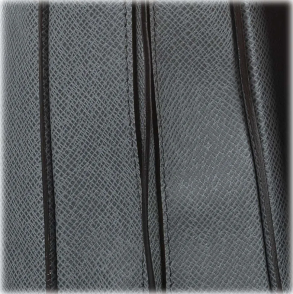 Louis Vuitton Vintage - Taiga Roman MM - Dark Gray - Taiga Leather Crossbody Bag - Luxury High Quality - Avvenice