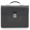 Louis Vuitton Vintage - Taiga Robusto 1 Briefcase - Black - Taiga Leather Business Bag - Luxury High Quality - Avvenice