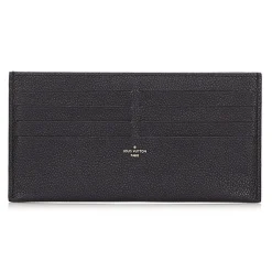 Louis Vuitton Vintage - Taiga Pochette Felicie Insert Pouch - Black - Leather and Taiga Leather Pouch - Luxury High Quality - Avvenice