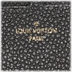 Louis Vuitton Vintage - Taiga Pochette Felicie Insert Pouch - Black - Leather and Taiga Leather Pouch - Luxury High Quality - Avvenice