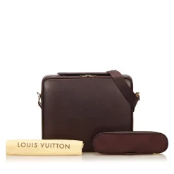 Louis Vuitton Vintage - Taiga Odessa Bag - Black - Taiga Leather and Leather Handbag - Luxury High Quality - Avvenice