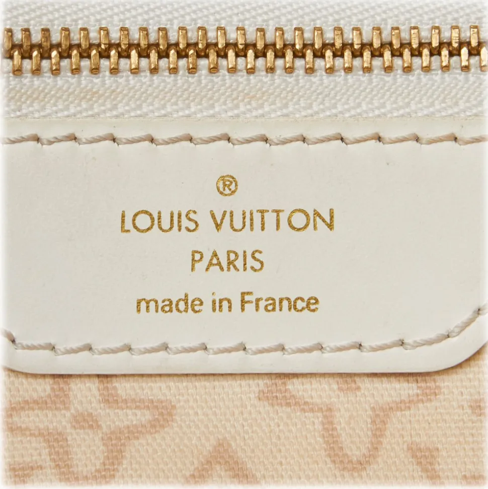 Louis Vuitton Vintage - Tahitienne Cabas PM Bag - Brown Beige - Canvas and Leather Handbag - Luxury High Quality - Avvenice