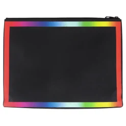 Louis Vuitton Vintage - Taiga Rainbow Pochette A4 - Black Multi - Taiga Leather Clutch Bag - Luxury High Quality - Avvenice