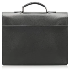 Louis Vuitton Vintage - Taiga Moskova Briefcase - Dark Gray - Taiga Leather Business Bag - Luxury High Quality - Avvenice