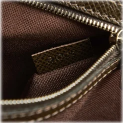 Louis Vuitton Vintage - Taiga Alexei - Dark Brown - Taiga Leather Crossbody Bag - Luxury High Quality - Avvenice