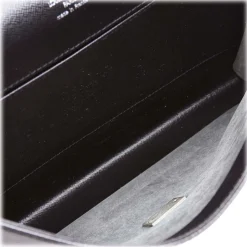 Louis Vuitton Vintage - Taiga Porte-Document Angara Briefcase - Black - Taiga Leather Briefcase - Luxury High Quality - Avvenice