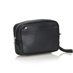 Louis Vuitton Vintage - Taiga Kaluga Clutch Bag - Black - Taiga Leather and Leather Handbag - Luxury High Quality - Avvenice