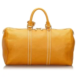 Louis Vuitton Vintage - Tobago Keepall 50 Orange - Orange - Leather and Epi Leather Handbag - Luxury High Quality - Avvenice