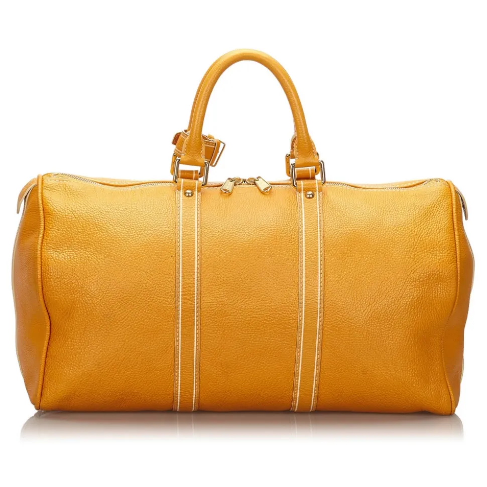 Louis Vuitton Vintage - Tobago Keepall 50 Orange - Orange - Leather and Epi Leather Handbag - Luxury High Quality - Avvenice