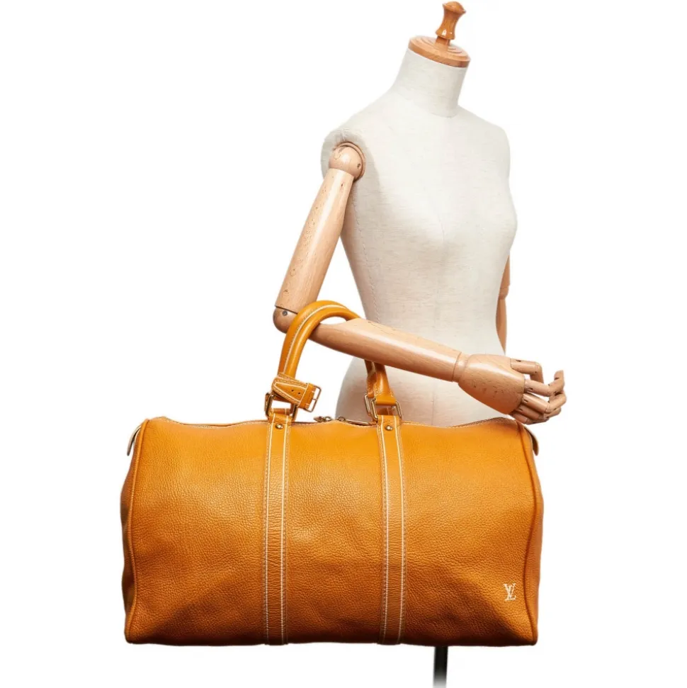 Louis Vuitton Vintage - Tobago Keepall 50 Orange - Orange - Leather and Epi Leather Handbag - Luxury High Quality - Avvenice