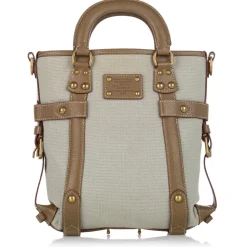 Louis Vuitton Vintage - Toile Trianon Poids Plume - Brown Beige - Monogram Canvas and Calf Leather Satchel - Luxury High Quality - Avvenice
