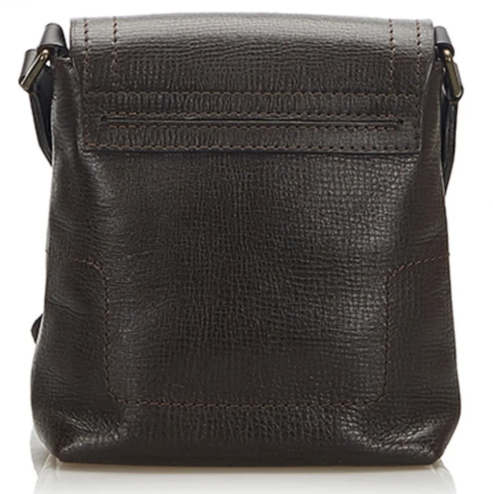 Louis Vuitton Vintage - Utah Yuma - Dark Brown - Calf Leather Crossbody Bag - Luxury High Quality - Avvenice