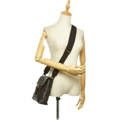 Louis Vuitton Vintage - Utah Yuma - Dark Brown - Calf Leather Crossbody Bag - Luxury High Quality - Avvenice