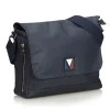 Louis Vuitton Vintage - V Line Messenger Bag - Grey - Fabric and Leather Handbag - Luxury High Quality - Avvenice