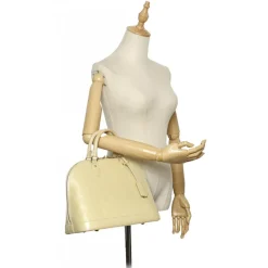 Louis Vuitton Vintage - Vernis Alma PM - White Ivory - Vernis Leather Handbag - Luxury High Quality - Avvenice