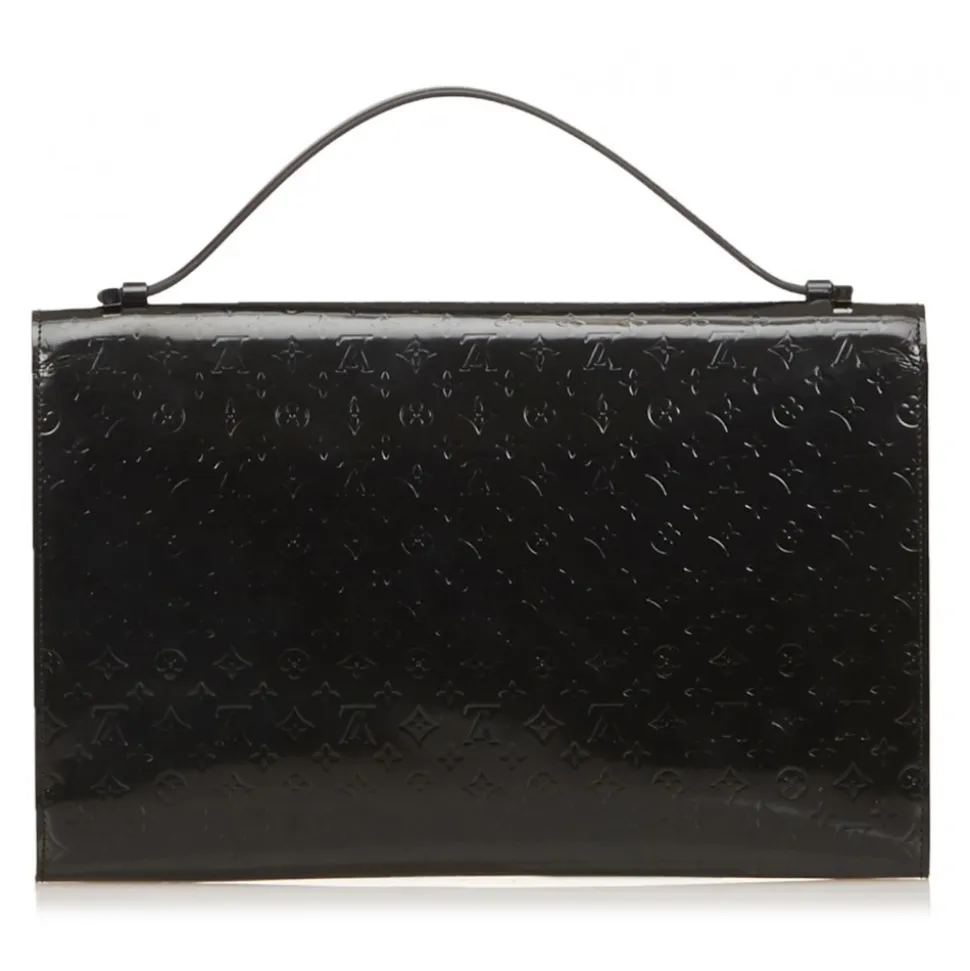 Louis Vuitton Vintage - Vernis Anouchka MM Bag - Black - Vernis Leather Handbag - Luxury High Quality - Avvenice