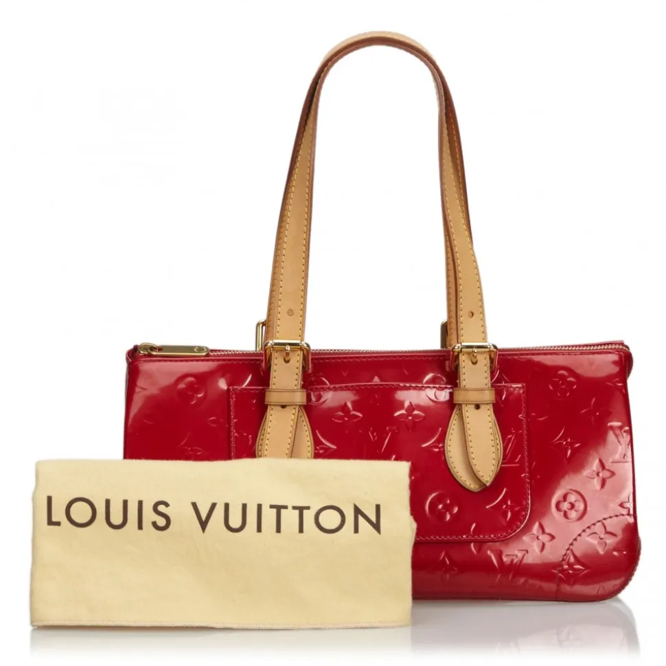 Louis Vuitton Vintage - Vernis Rosewood Bag - Red - Vernis Leather Handbag - Luxury High Quality - Avvenice