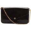 Louis Vuitton Vintage - Vernis Pochette Felicie - Black - Vernis Leather Crossbody Bag - Luxury High Quality - Avvenice