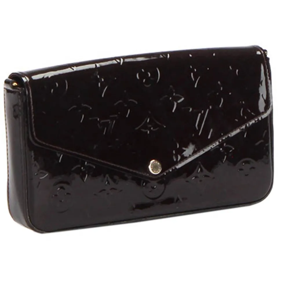 Louis Vuitton Vintage - Vernis Pochette Felicie - Black - Vernis Leather Crossbody Bag - Luxury High Quality - Avvenice