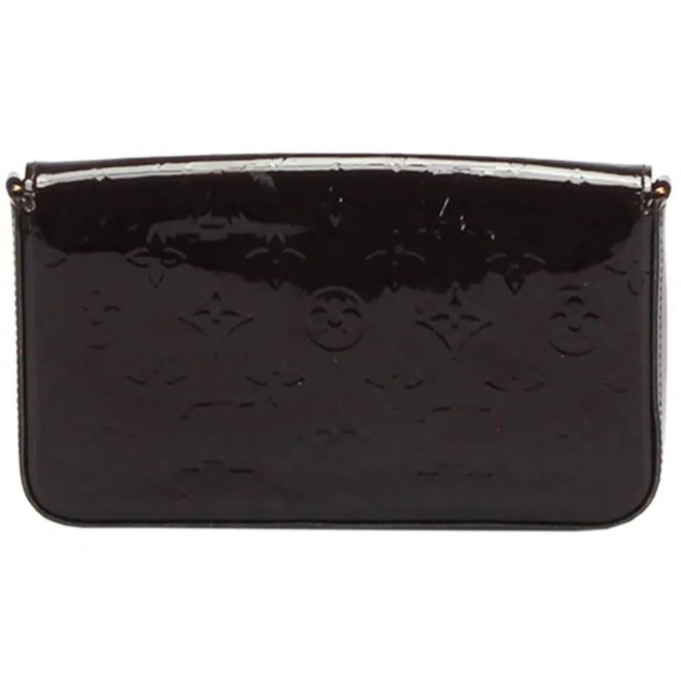 Louis Vuitton Vintage - Vernis Pochette Felicie - Black - Vernis Leather Crossbody Bag - Luxury High Quality - Avvenice