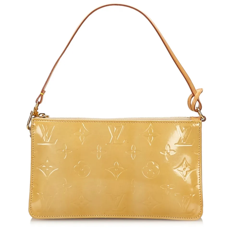 Louis Vuitton Vintage - Vernis Lexington Pochette - Beige - Vernis  Leather and Vachetta Leather Pouch - Luxury High Quality - Avvenice