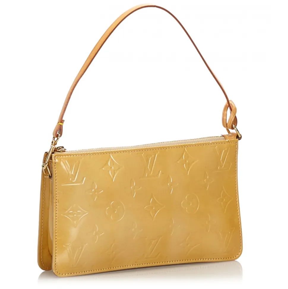 Louis Vuitton Vintage - Vernis Lexington Pochette - Beige - Vernis  Leather and Vachetta Leather Pouch - Luxury High Quality - Avvenice
