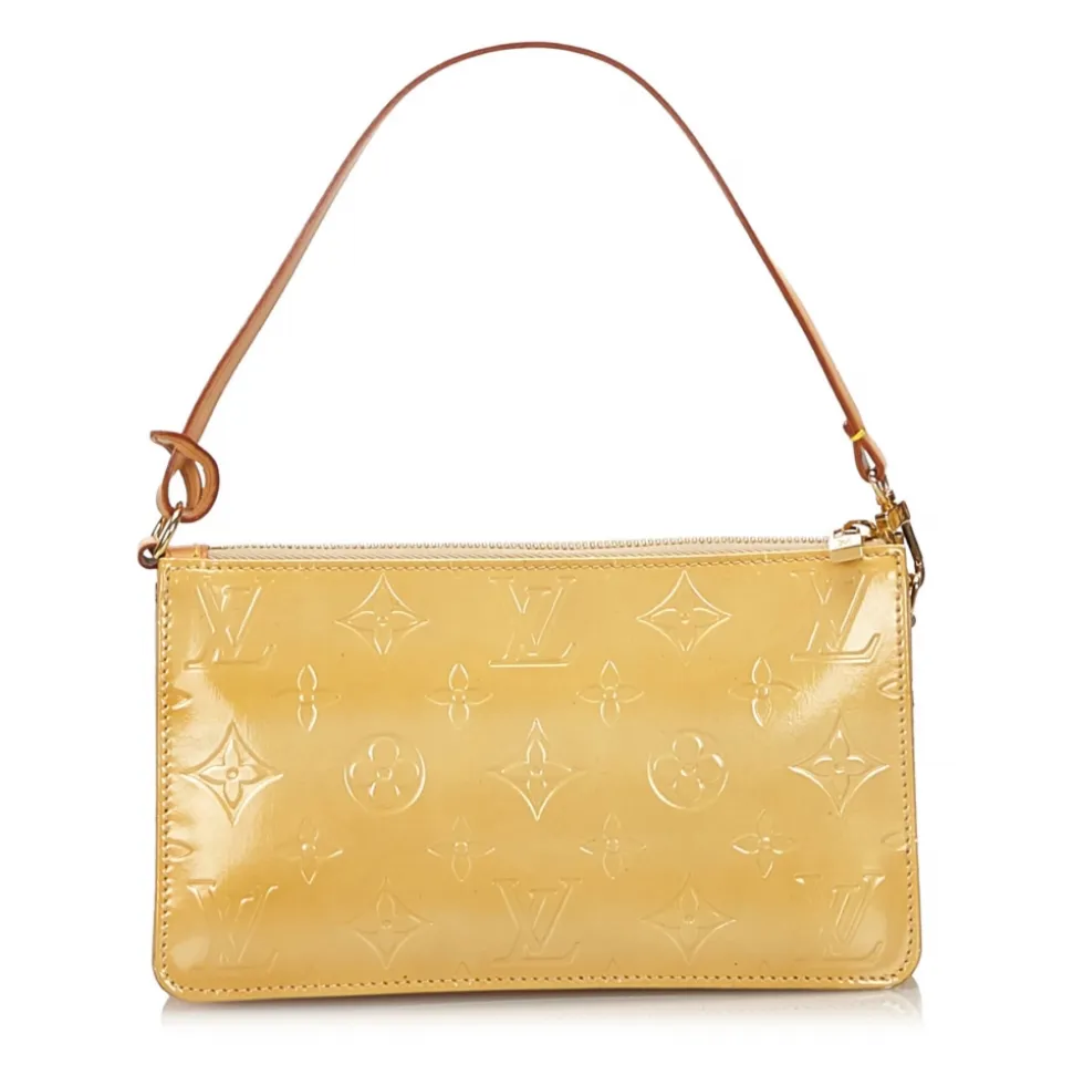 Louis Vuitton Vintage - Vernis Lexington Pochette - Beige - Vernis  Leather and Vachetta Leather Pouch - Luxury High Quality - Avvenice