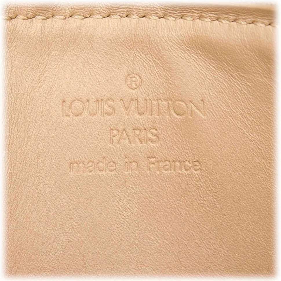 Louis Vuitton Vintage - Vernis Lexington Pochette - Beige - Vernis  Leather and Vachetta Leather Pouch - Luxury High Quality - Avvenice