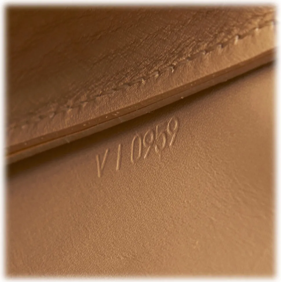 Louis Vuitton Vintage - Vernis Lexington Pochette - Beige - Vernis  Leather and Vachetta Leather Pouch - Luxury High Quality - Avvenice