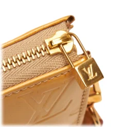 Louis Vuitton Vintage - Vernis Lexington Pochette - Beige - Vernis  Leather and Vachetta Leather Pouch - Luxury High Quality - Avvenice