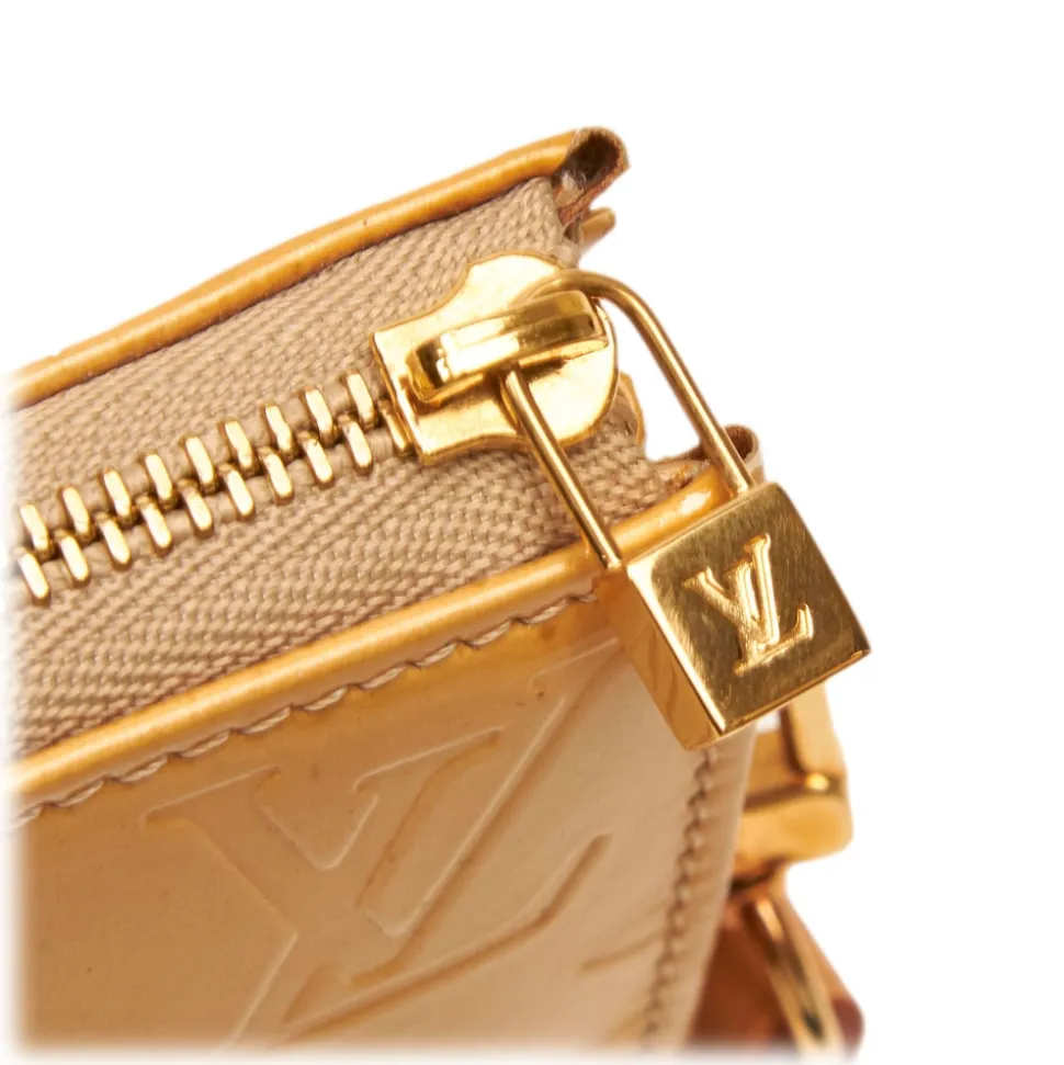 Louis Vuitton Vintage - Vernis Lexington Pochette - Beige - Vernis  Leather and Vachetta Leather Pouch - Luxury High Quality - Avvenice