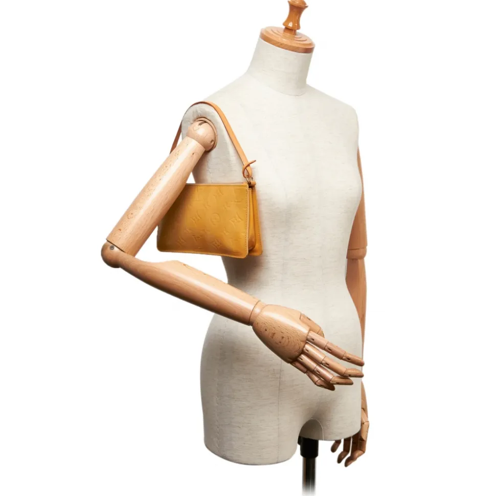 Louis Vuitton Vintage - Vernis Lexington Pochette - Beige - Vernis  Leather and Vachetta Leather Pouch - Luxury High Quality - Avvenice