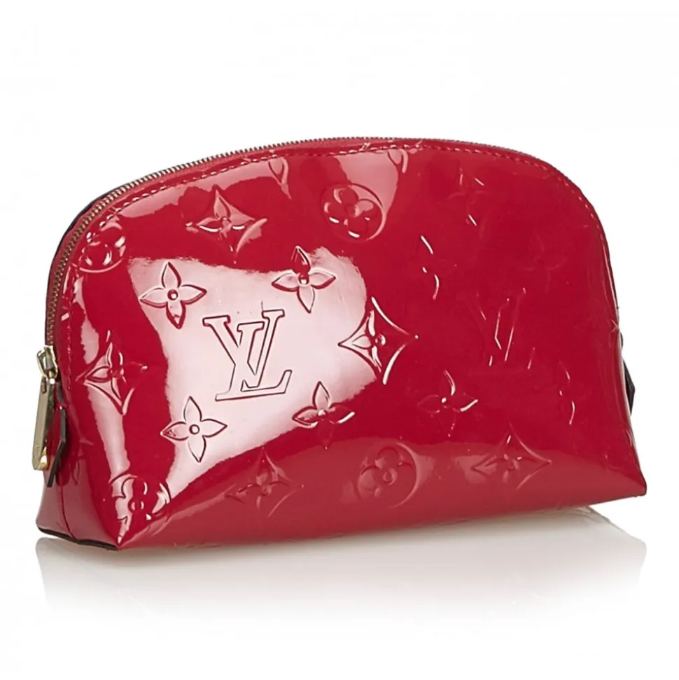 Louis Vuitton Vintage - Vernis Leather Cosmetic Pouch - Red - Vernis Leather Pouch - Luxury High Quality - Avvenice