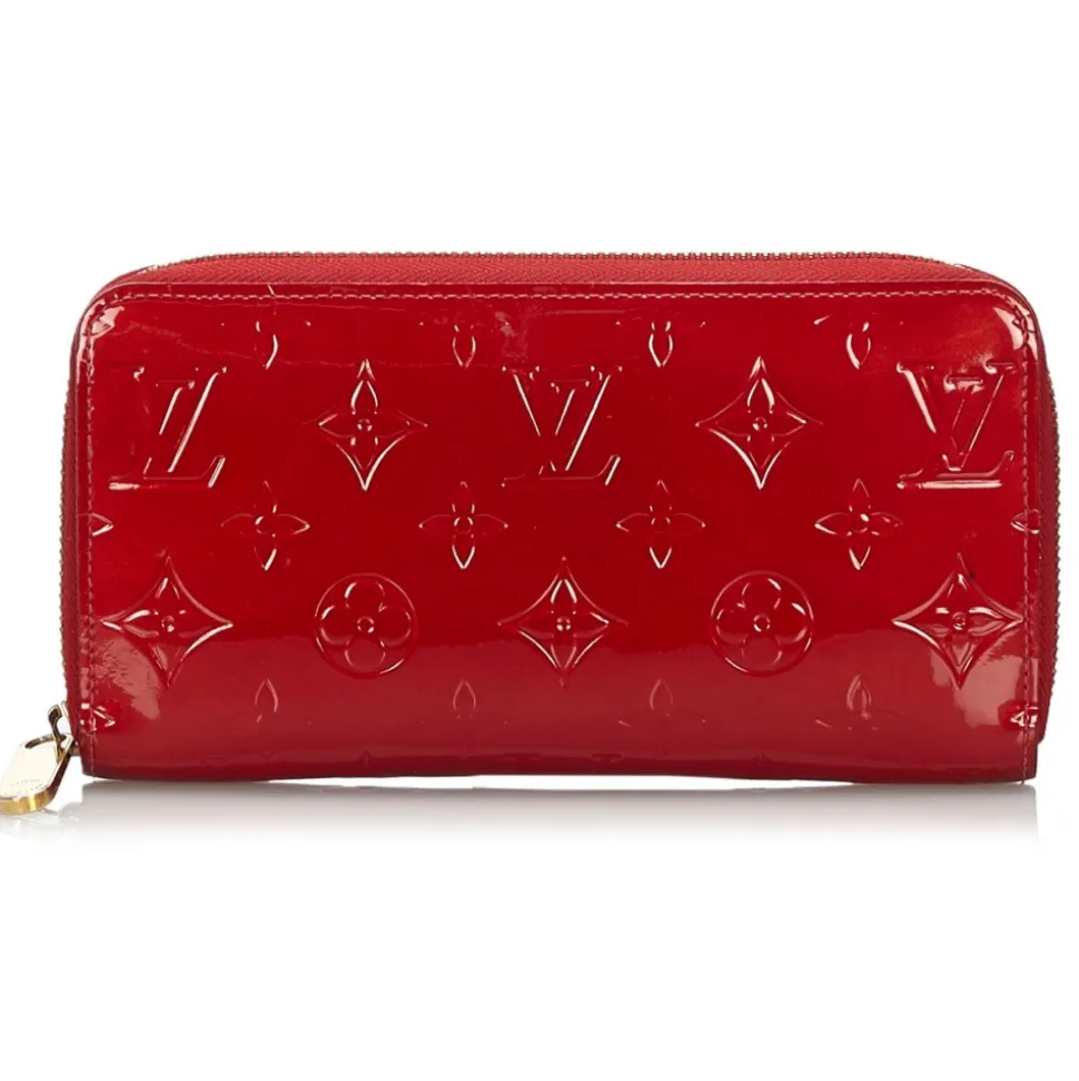 Louis Vuitton Vintage - Vernis Zippy Wallet - Red - Vernis  Leather and Leather Wallet - Luxury High Quality - Avvenice