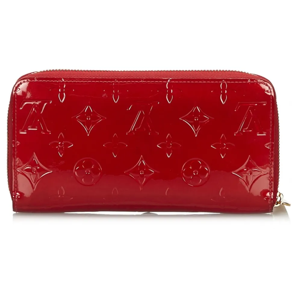 Louis Vuitton Vintage - Vernis Zippy Wallet - Red - Vernis  Leather and Leather Wallet - Luxury High Quality - Avvenice