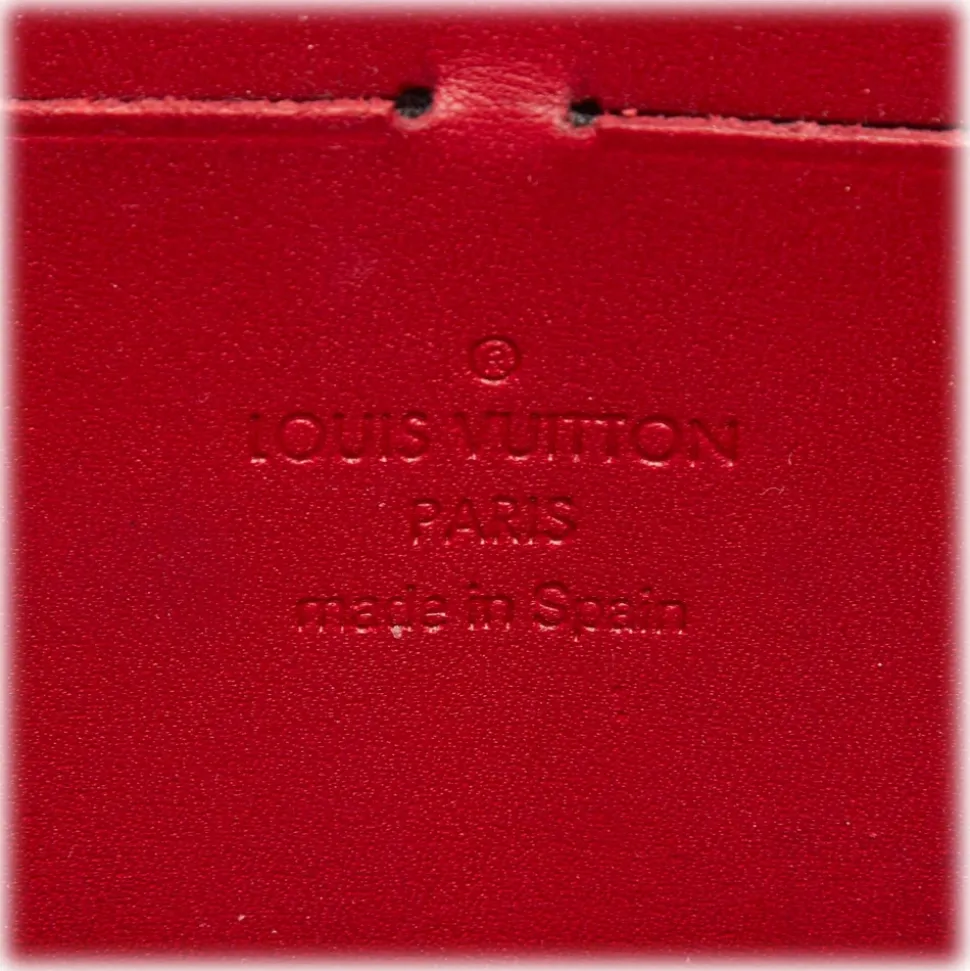 Louis Vuitton Vintage - Vernis Zippy Wallet - Red - Vernis  Leather and Leather Wallet - Luxury High Quality - Avvenice
