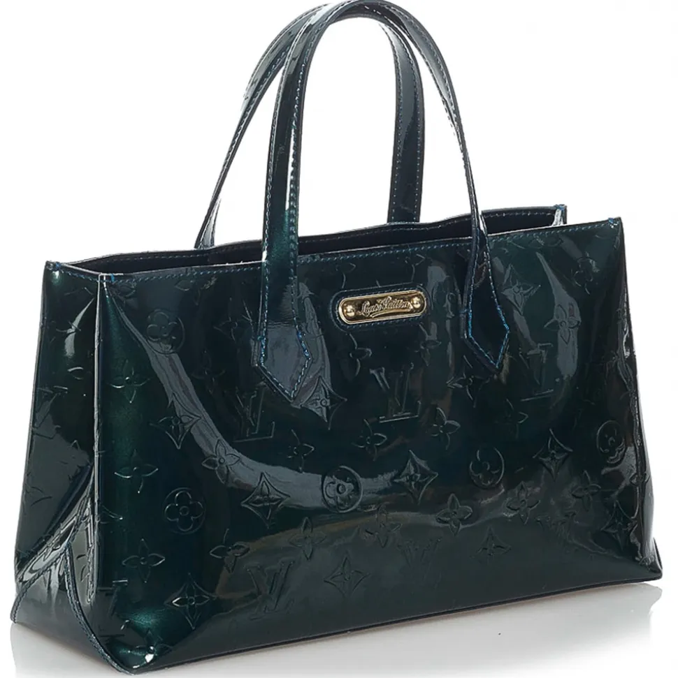 Louis Vuitton Vintage - Vernis Wilshire PM - Dark Green - Leather Handbag - Luxury High Quality - Avvenice