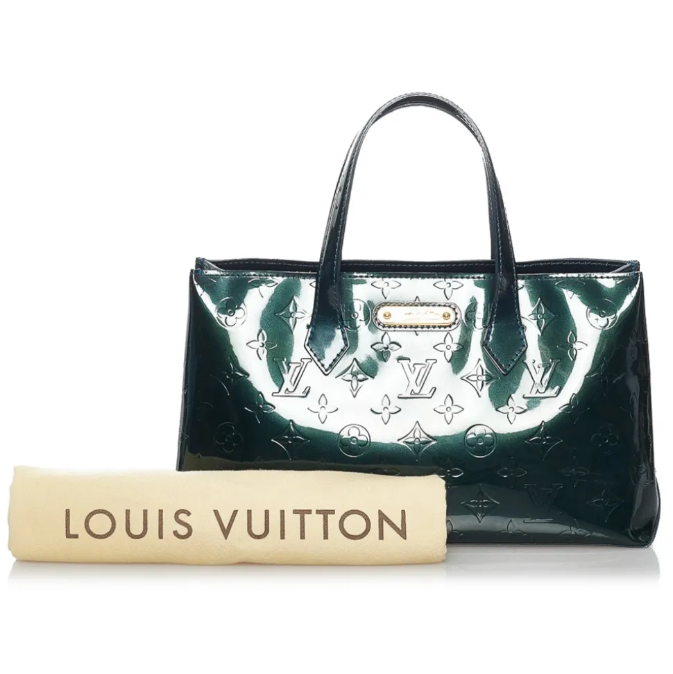 Louis Vuitton Vintage - Vernis Wilshire PM - Dark Green - Leather Handbag - Luxury High Quality - Avvenice