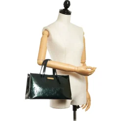 Louis Vuitton Vintage - Vernis Wilshire PM - Dark Green - Leather Handbag - Luxury High Quality - Avvenice