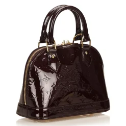 Louis Vuitton Vintage - Vernis Alma BB Handbag Bag - Black - Vernis Leather Handbag - Luxury High Quality - Avvenice