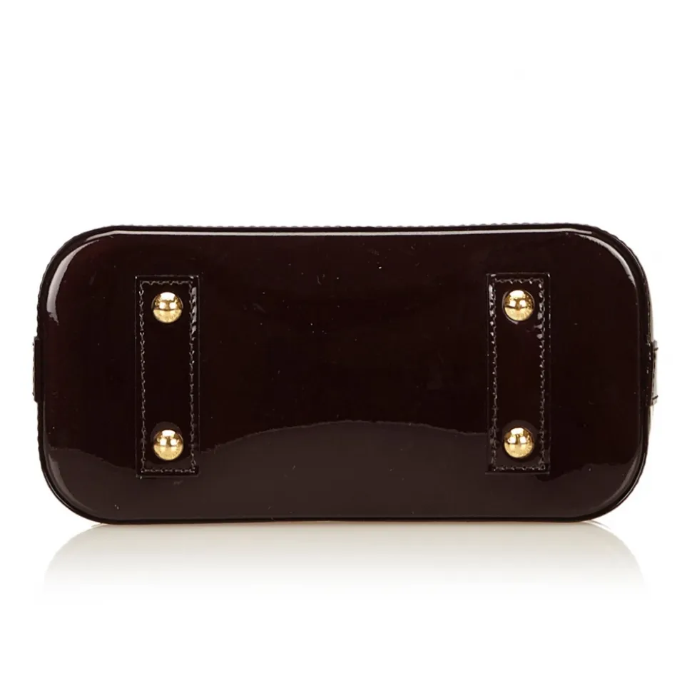 Louis Vuitton Vintage - Vernis Alma BB Handbag Bag - Black - Vernis Leather Handbag - Luxury High Quality - Avvenice