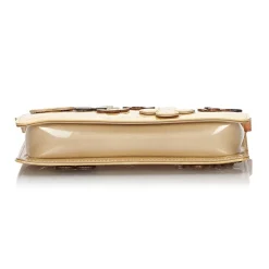 Louis Vuitton Vintage - Vernis Lexington Fleurs Pochette - Beige - Vernis Leather Handbag - Luxury High Quality - Avvenice
