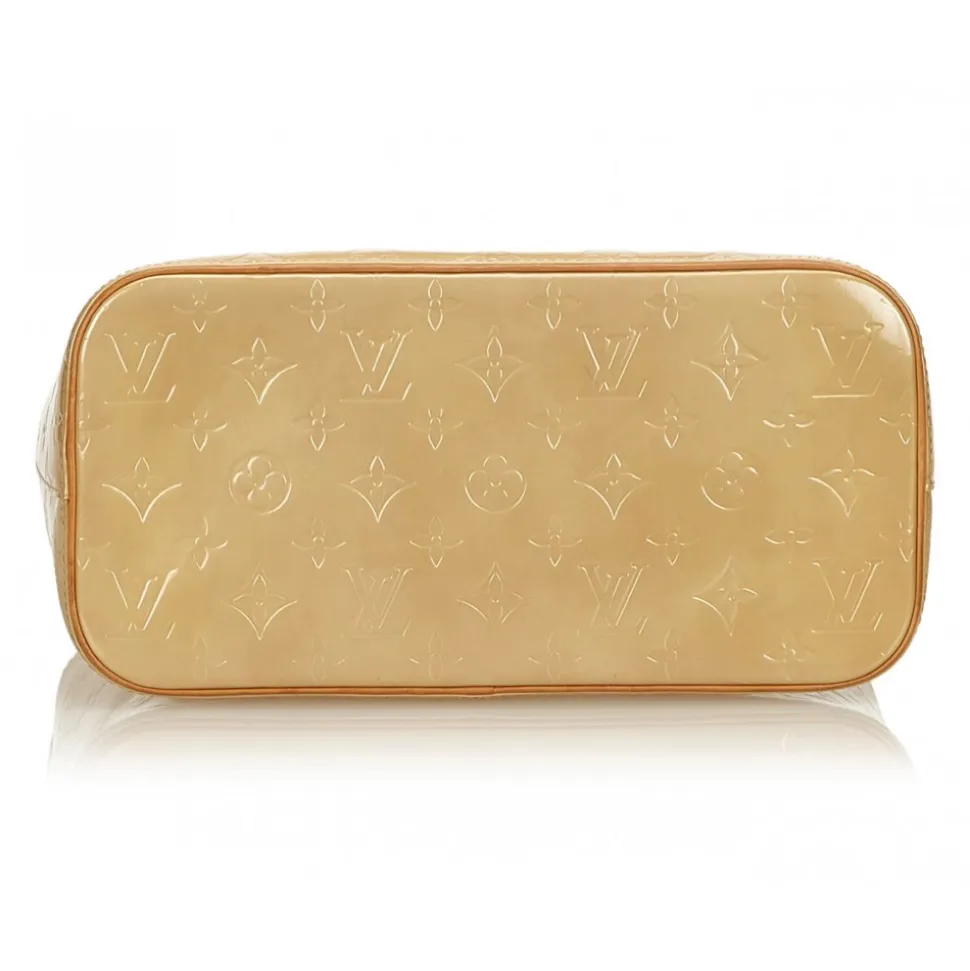 Louis Vuitton Vintage - Vernis Houston Bag - Gold Brown - Vernis Leather Handbag - Luxury High Quality - Avvenice