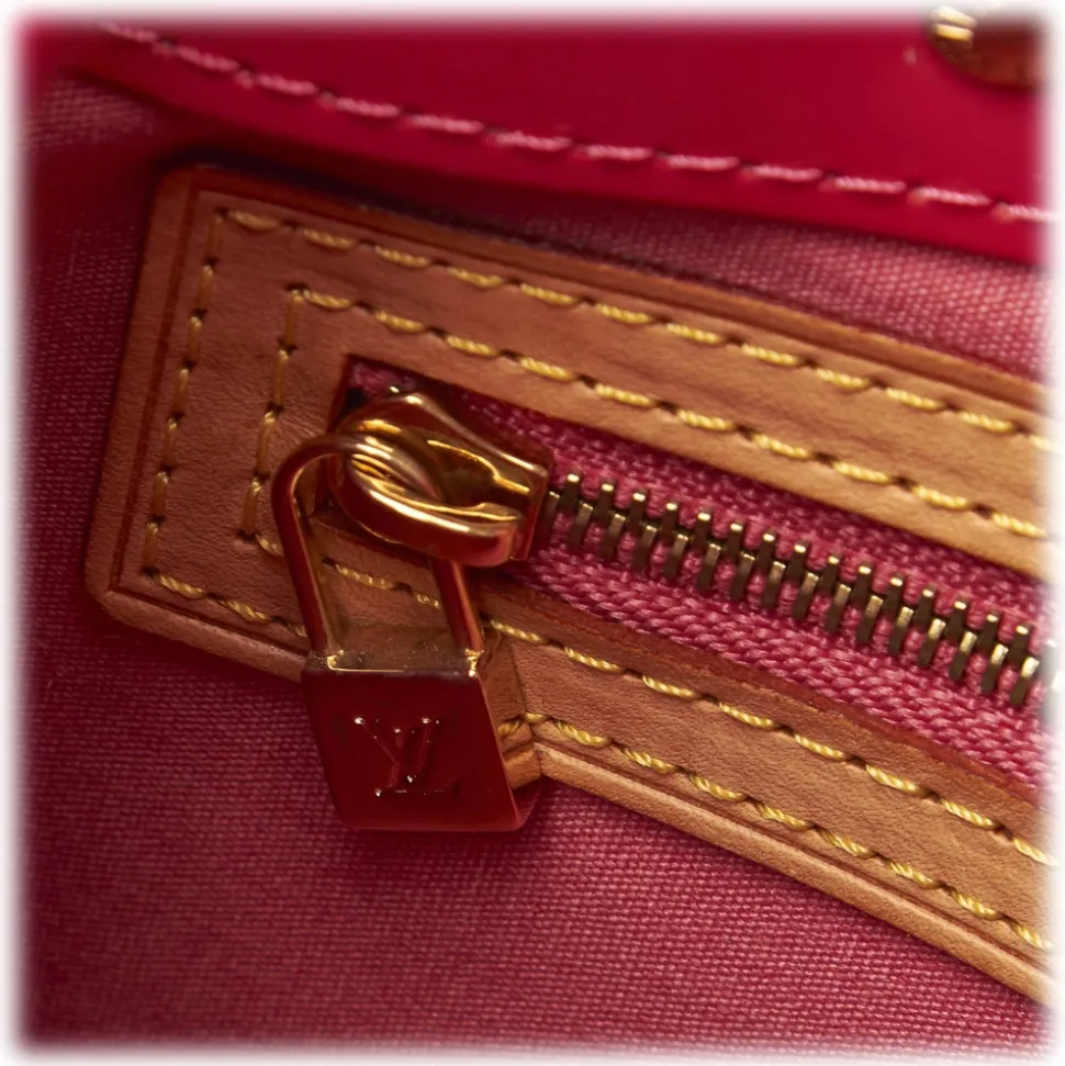 Louis Vuitton Vintage - Vernis Reade PM Bag - Red - Vernis  Leather and Vachetta Leather Handbag - Luxury High Quality - Avvenice