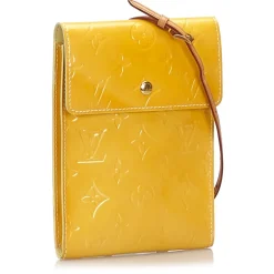 Louis Vuitton Vintage - Vernis Kenmare Bag - Yellow - Vernis  Leather and Vachetta Leather Handbag - Luxury High Quality - Avvenice