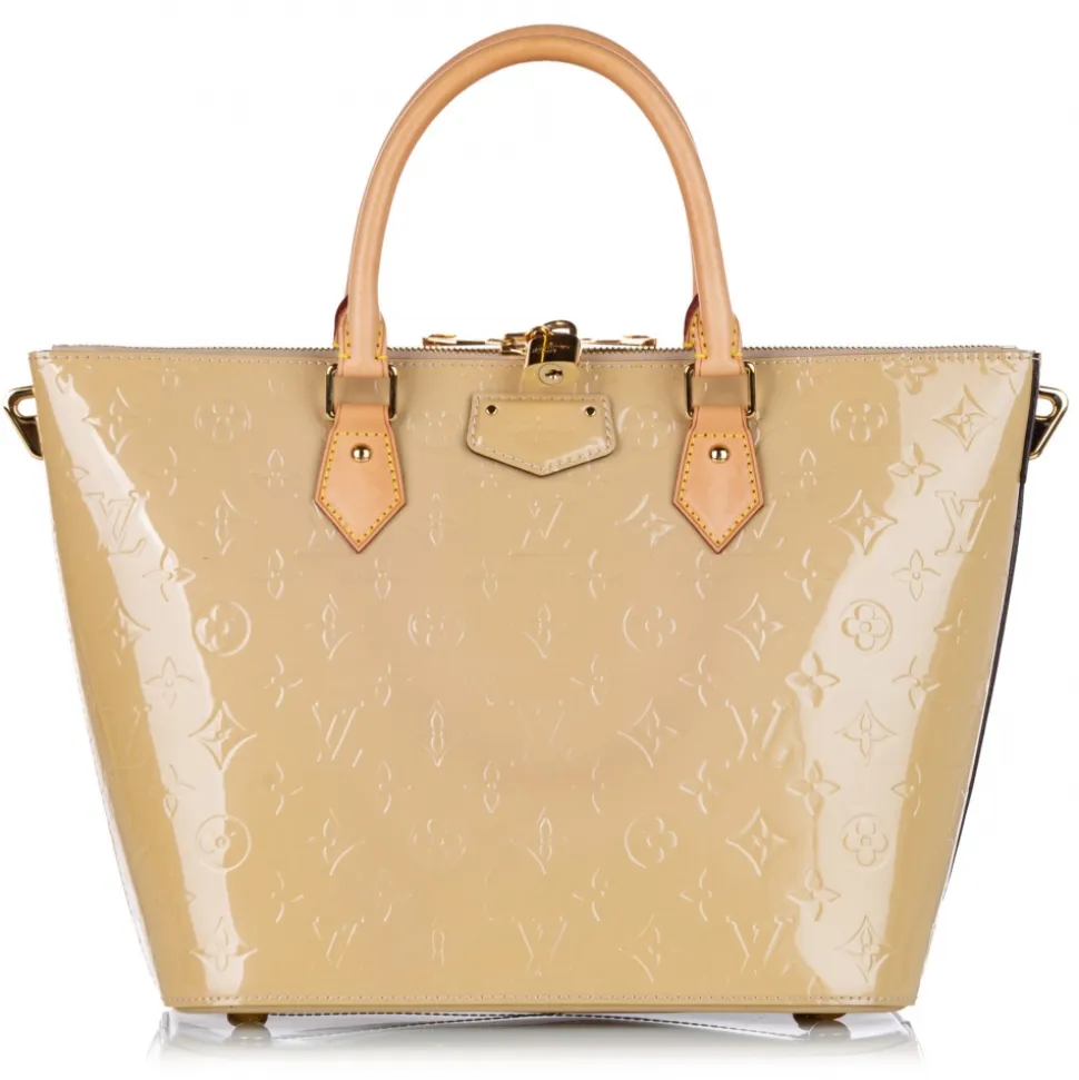 Louis Vuitton Vintage - Vernis Montebello MM - Brown Beige - Vernis Leather Satchel - Luxury High Quality - Avvenice